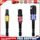 3pcs Drill Socket Adapter Converter Hex Shank to Square Socket Drill Bits