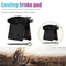 1 Pair MTB Bike Cooling Fins Heat Radiation Brake Pad for M9000 M9020 M987 Newly