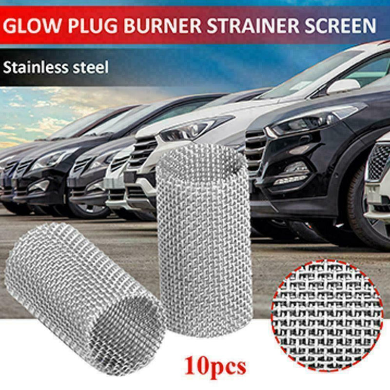 10Pcs 310S Steel Glow Plug Burner Strainer Screen Air M5L4 Parking F4J8