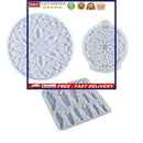 Dream Catcher Silicone Mold 3pcs Art Craft Ornament for Home Bedroom Decorati