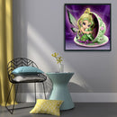 Rhinestone Kit DIY Big Eyes Elf 5D Full Round Drill Diamond Painting (B987)