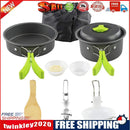 1-2 People Portable Camping Cookware Set Outdoor Cooking Equipment Utensils