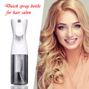 200ml High Pressure Spray Mist Bottle Salon Barber Hair Tool (Clear White)
