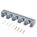 Wall Mounted Mop Brush Broom Hanger Storage Rack Kitchen Organizer(5 Racks)