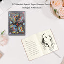 DIY Butterfly Special Shaped Diamond Painting 50 Page A5 Notebook Creative Craft