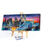 City Night Oil Paint By Numbers Kit DIY Acrylic Painting on Canvas (B1224)