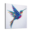 5D Diamond Painting Kit Hummingbird Partial Special Shape Drill DIY Mosaic