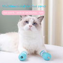 4x Anti Bite Bath Washing Cat Claw Cover Cut Nails Foot Cover Pet Paw Prote