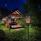 Outdoor Garden Solar Flame Light Waterproof LED Torch Lamp for Yard (2pcs) Newly