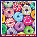 5D DIY Full Drill Round Shape Colored Donuts Rhinestone Diamond Drawing Dec