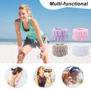 #A 4 Pairs Wrist Spa Washband Wash Towel Band Scrunchies for Washing Face Reusab