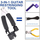 Multifunction Tool 3 in 1 Guitar string changer Winder Cutter Pin Puller