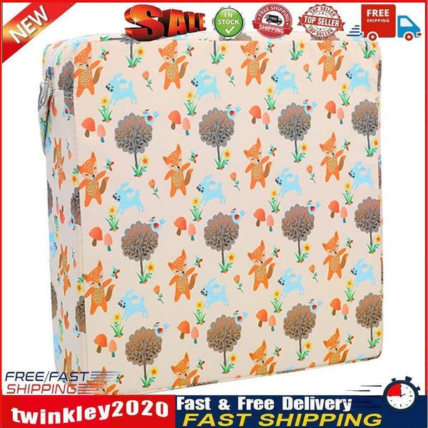 Removable Kids Chair Lifting Cushion Cute Increased Seat Booster (Fox) Newly