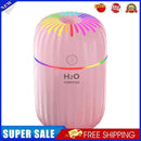 300ml Electric Air Humidifier Aroma Oil Diffuser Mini Mist Sprayer (Pink)