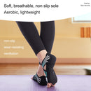 Women Anti Slip Yoga Socks Two Toe Sport Ballet Dance Training Breathable Socks