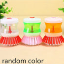Mini Automatic Liquid Filling Brush Pot Brush Dishwashing Brush Cleaning Brush