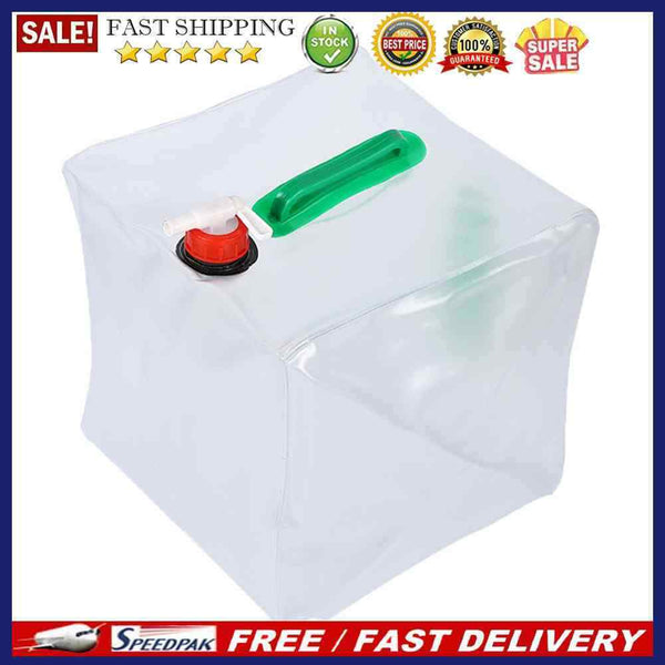 Collapsible Storage Container Outdoor Hiking Camping Drinking Bag Water Buc
