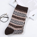 Color Autumn and Winter Men Thermal Socks Warm Socks Wool Socks Ethnic Style