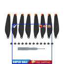 8pcs Propellers Drone Replacement Blades Props for DJI Mini 3 Pro (Orange)