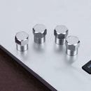 100x chrome plated Car Truck Auto Wheels Tire Valve Stem Cap Lid Air Dust Cover