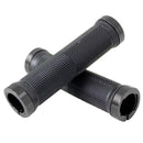 1 Pair MTB Bike Handlebar Anti-Skid Grips Rubber Bicycle Accessory (Black)