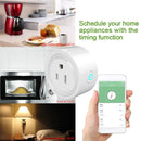WiFi Smart Socket Remote Timing Socket Power Adapter APP Control US Plug
