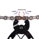 MTB Bike Chain Link Pliers Clamp Multi-function Tool Quick Release Clamp