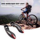 2x Bicycle Handlebar Grip Light 3 Modes MTB Turn Signal Safety Warning Lamp