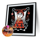 Full Round Drill Diamond Painting 5D Cartoon Skeleton Art Rhinestone Drawing