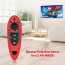 Silicone TV Remote Controller Cover Protective Case for LG AN-MR500 (Red)
