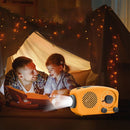 Reading Lamp Hand Crank Emergency Radio Solar Charging 2000mAh Power Bank