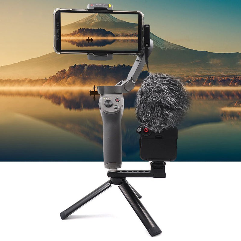 Expansion Cell Phone Bracket Grip For DJI OM4 SE/OSMO mobile3/2 OM 5 Tripod