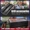 4pcs Adjustable Grill Heat Plate Shield Tent Kits BBQ Grill Replacement Parts