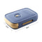 Drawer Egg Storage Box Refrigerator Fresh Keeping Egg Dumpling Tray (Blue) Newly