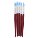 5pcs Soft Silicone Nail Art Craft Pottery Pens Sculpting Polymer Modeling