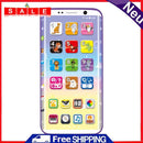 Kids English Learning Music Smart Phone Educational Toys Toddlers Birthday Gifts