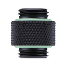 10mm G1/4 External Thread Hose Connector for PC Water Cooling(Black) Newly