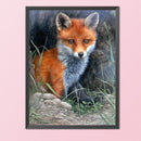 Full Cross Stitch 11CT Fox Counted Embroidery DIY Needlework Kits Handmade Sets