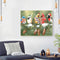 Oil Paint by Numbers Snow Bird Canvas Artwork Living Room Picture Decoration Kit