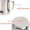 Display Steaming Pitchers Milk Frothing Pitcher 600ml/20oz Stainless Steel