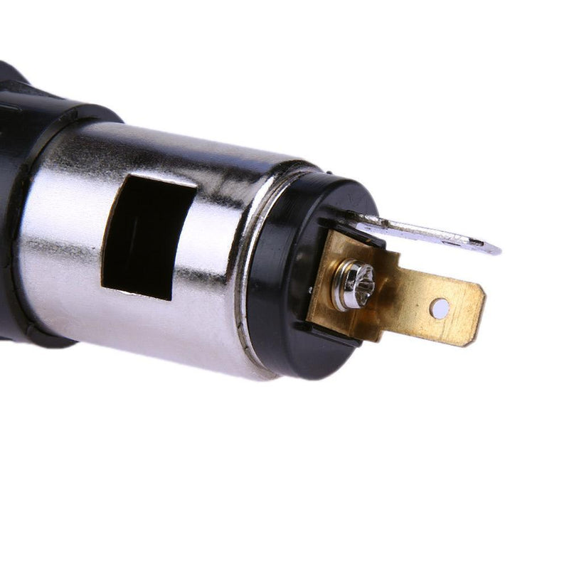 12V Waterproof Car Car Cigarette Lighter Power Plug Outlet for Motorcycle B