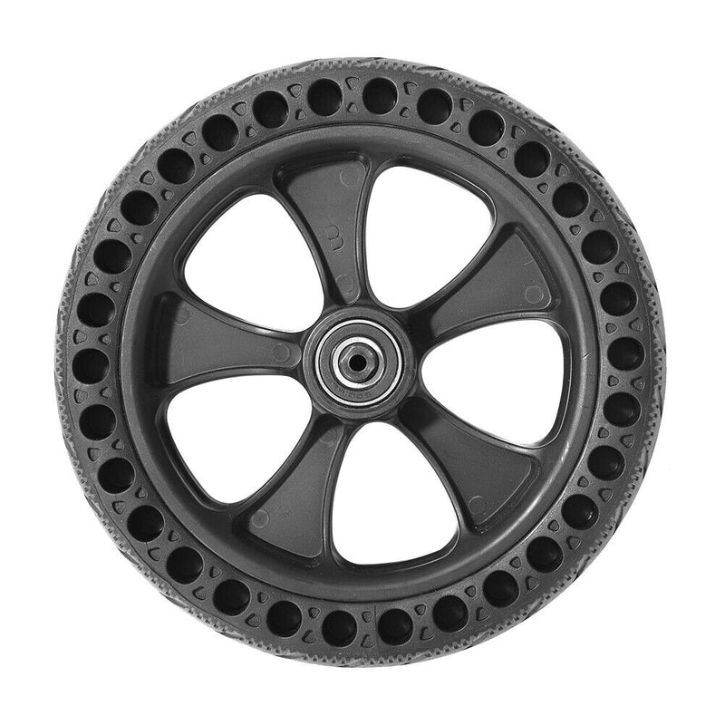 Shock Absorption Scooter Solid Tires with Axle Anti-Skid Hollow Vacuum Tyre Part