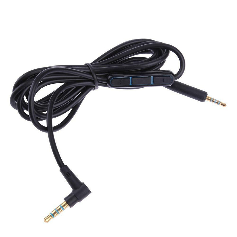 1.5m Audio Cable Wire With Mic 2.5mm Male to 3.5mm Male For Bose QC25 Headphone