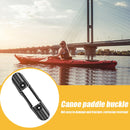 Kayak Canoe Surfboard Paddle Clips Holder with Screws Plastic Oar Fixing Bu