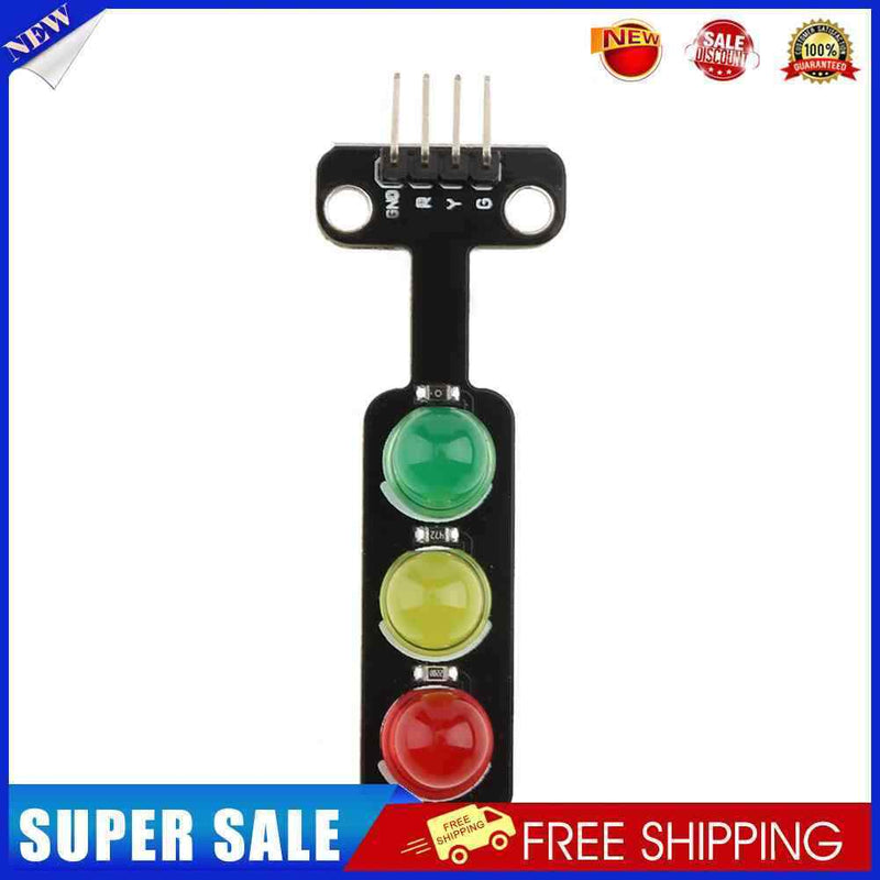 5V Mini Traffic Light Red Yellow Green 5mm LED Display Module for Arduino