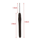 DIY Craft Tools Soft Grip Aluminum Weave Yarn Knitting Needles Crochet Hook