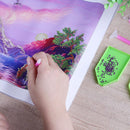 5D DIY Rhinestone Drawing Roller Pen Clay Tray Small Bags Plate Painting Tools