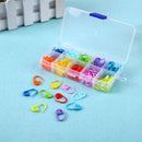 120pcs/Box 10 Colors Knitting Accessories Crochet Locking Stitch Markers