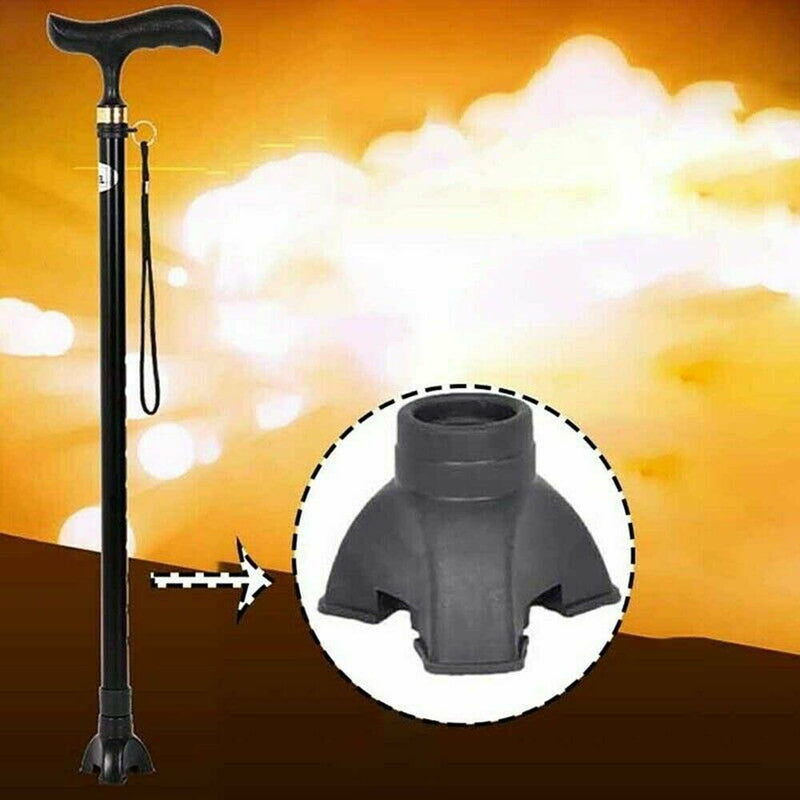 Durable Anti-slip Mat Hiking Crutches Pads Tripod Mat Walking Stick Pads