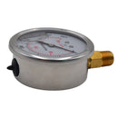 Automotive Instrument Fluid Pressure Hydraulic Pressure Gauge US Standard Thread